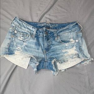 American Eagle jean shorts